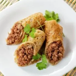 Млинець з мясом